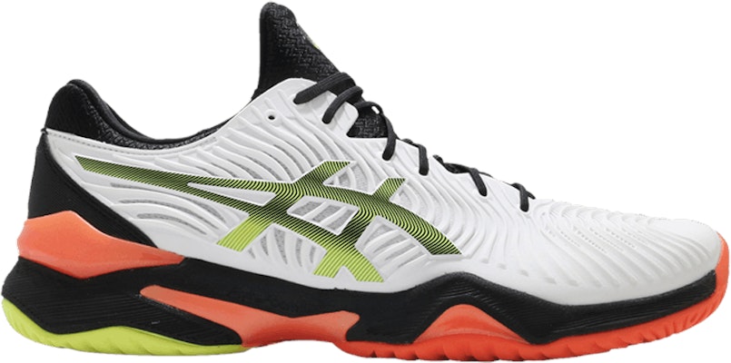 ASICS Court FF 2 White Yellow Orange 1041A083 100 1041A083 100 Novelship