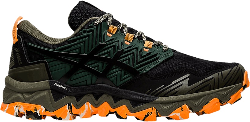 Asics 2025 green orange