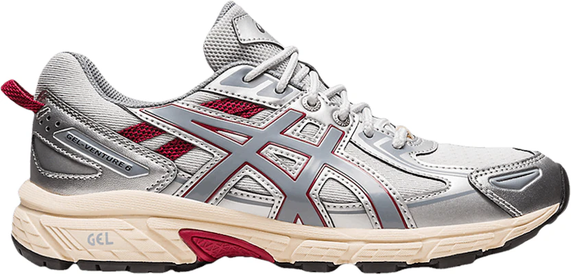 Women ASICS Gel Venture 6 Glacier Grey Red 1202A431 020