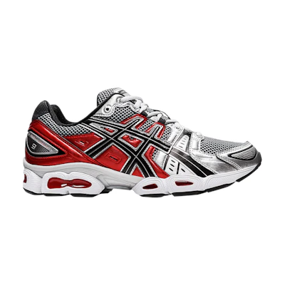 ASICS Gel Nimbus 9 'Pure Silver Classic Red'