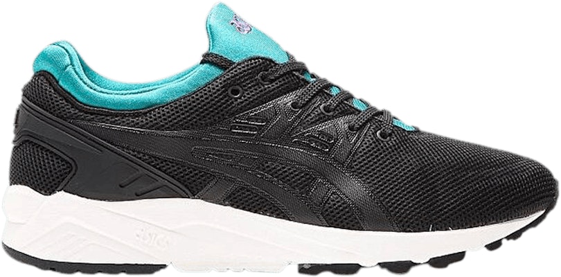 ASICS Gel Kayano Trainer Evo Black Teal H5Y3N 9090 H5Y3N 9090