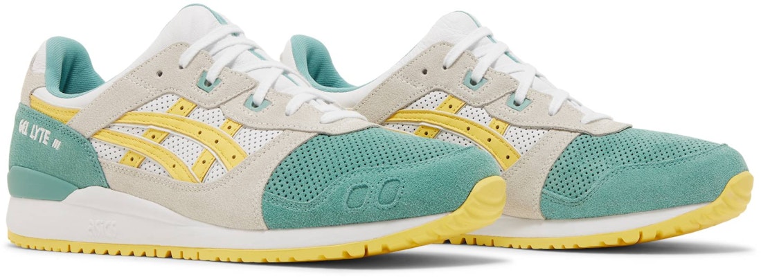 ASICS Gel Lyte 3 OG 'Colored Toe Pack - Sage' 1201A762-301 Cheap ASICS Gel Lyte 3 OG 'Colored Toe Pack - Sage' 1201A762-301