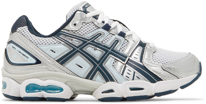 (W) アシックス ゲルニンバス9 「ピュアシルバー/フレンチブルー」 1202A278-020 Buy (W) アシックス ゲルニンバス9 「ピュアシルバー/フレンチブルー」 1202A278-020