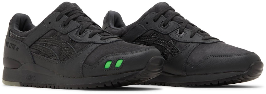 atmos x ASICS Gel Lyte 3 OG 'Serpiente Negra' 1201A807-001 Cheap atmos x ASICS Gel Lyte 3 OG 'Serpiente Negra' 1201A807-001