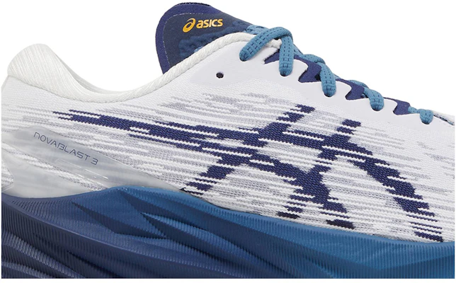 ASICS Novablast 3 'White Deep Ocean' 1011B458-100 Order ASICS Novablast 3 'White Deep Ocean' 1011B458-100
