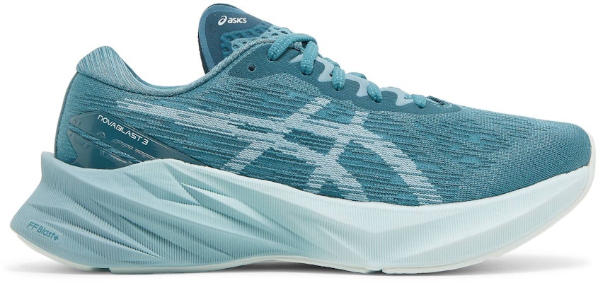 (W) ASICS Novablast 3 'Hijau Pinus Asap Biru' 1012B288-300 Buy (W) ASICS Novablast 3 'Hijau Pinus Asap Biru' 1012B288-300