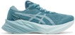 (W) ASICS Novablast 3 'Hijau Pinus Asap Biru' 1012B288-300