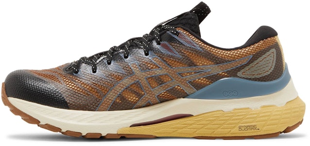 (W) ASICS FN3-S Gel Kayano 28 'Anthracite Antique Gold' Sepatu Pria 1202A261-001 Lookbook (W) ASICS FN3-S Gel Kayano 28 'Anthracite Antique Gold' Sepatu Pria 1202A261-001