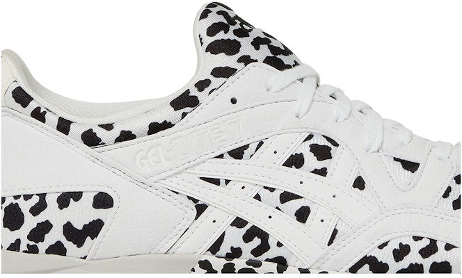 Comme des Garçons SHIRT x ASICS Gel Lyte 5 'White Leopard' Putih Harimau Bintang 120A735-100 Order Comme des Garçons SHIRT x ASICS Gel Lyte 5 'White Leopard' Putih Harimau Bintang 120A735-100