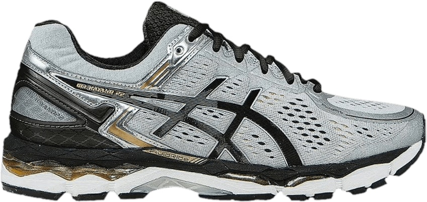 Asics kayano 22 black mens sales