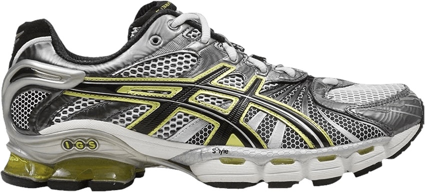 ASICS Gel Kinsei 3 Black Onyx Lime T937N 9099 T937N 9099