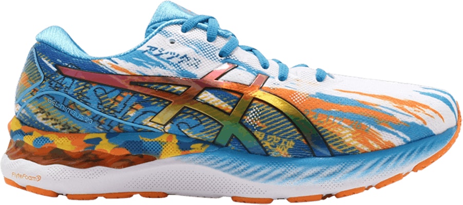 Asics gel nimbus colorido hot sale