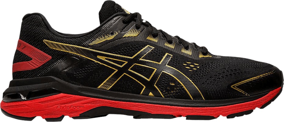 Asics gt 2000 7 black rich shop gold