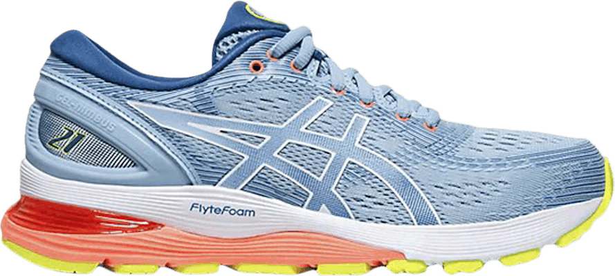Women ASICS Gel Nimbus 21 Heritage Blue Lake Drive 1012A156 402