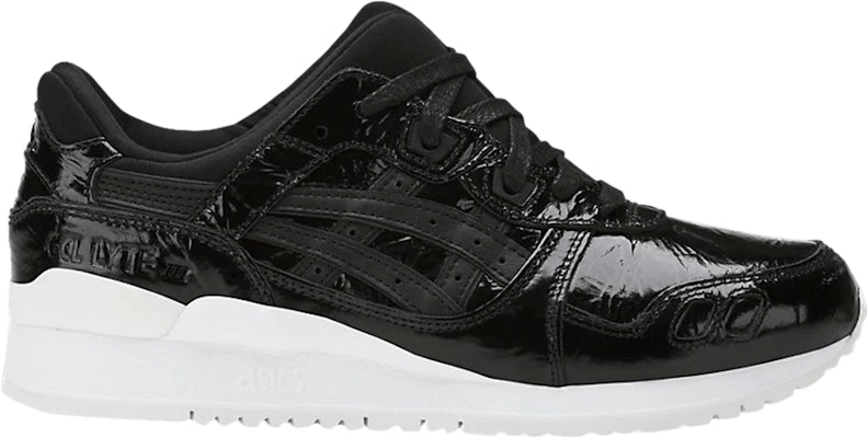 Asics black patent leather best sale