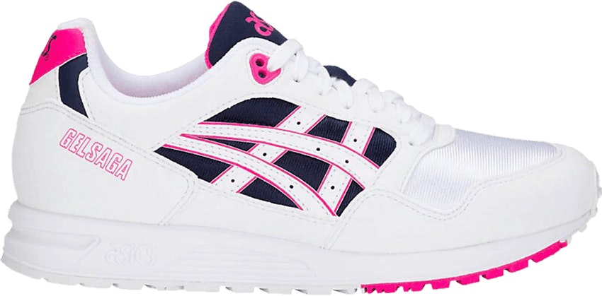 Asics gel saga white online pink glow