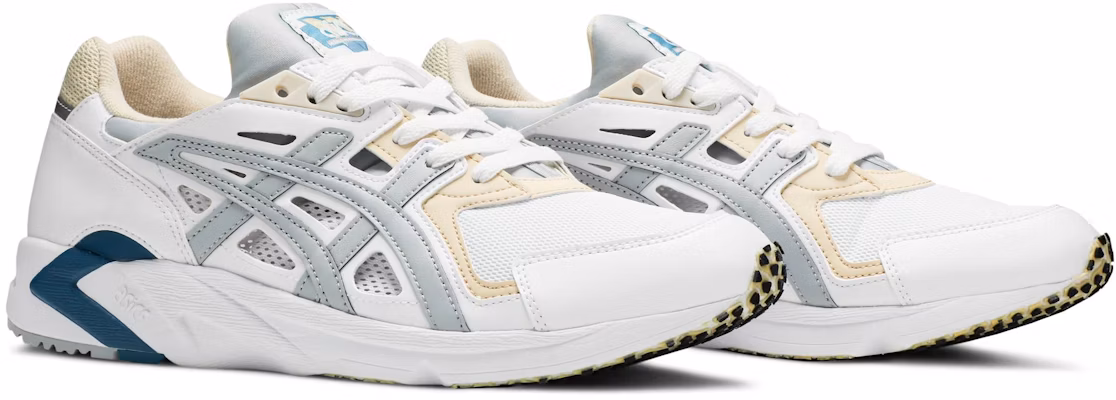 Asics gel ds og top trainers in white h704y-101