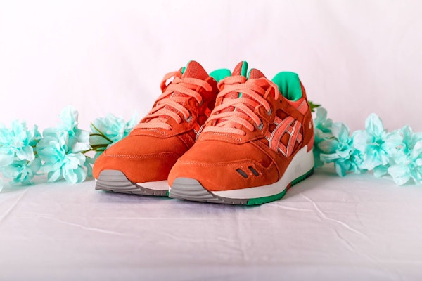 ASICS Gel Lyte 3 'Fresh Salmon' Lelaki/Wanita Sneakers H511L-1717 Lookbook ASICS Gel Lyte 3 'Fresh Salmon' Lelaki/Wanita Sneakers H511L-1717