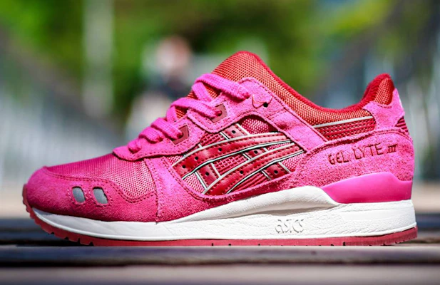 Women ASICS Gel Lyte 3 Raspberry H483N 2526 H483N 2526