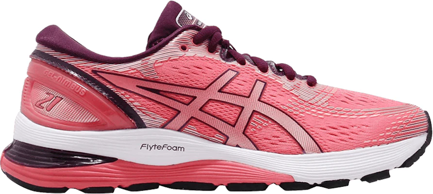 Women ASICS Gel Nimbus 21 Baked Pink 1012A156700 1012A156700