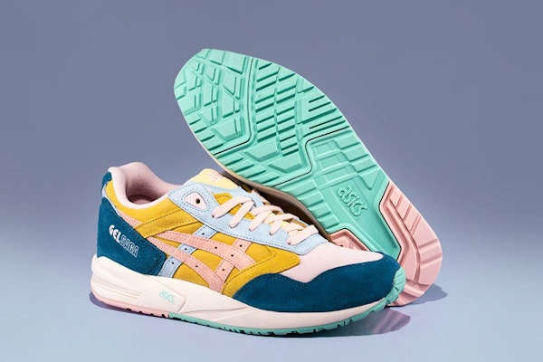 Buy Atmos x ASICS Lily Brown x Gel Saga Yellow TH416Q 8363 Novelship