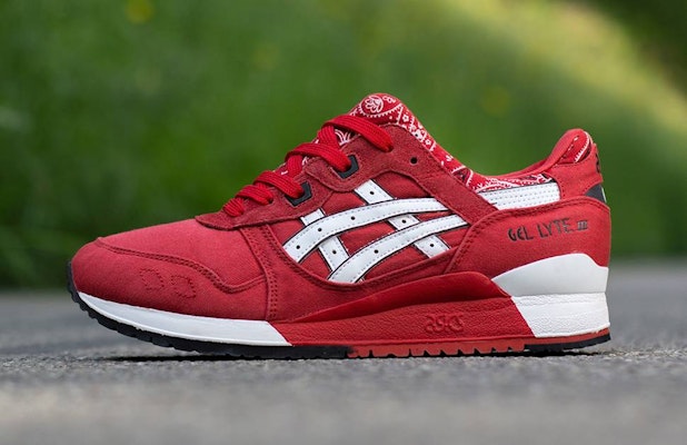 ASICS Gel Lyte 3 '红色头巾' H424N-2301 Order ASICS Gel Lyte 3 '红色头巾' H424N-2301