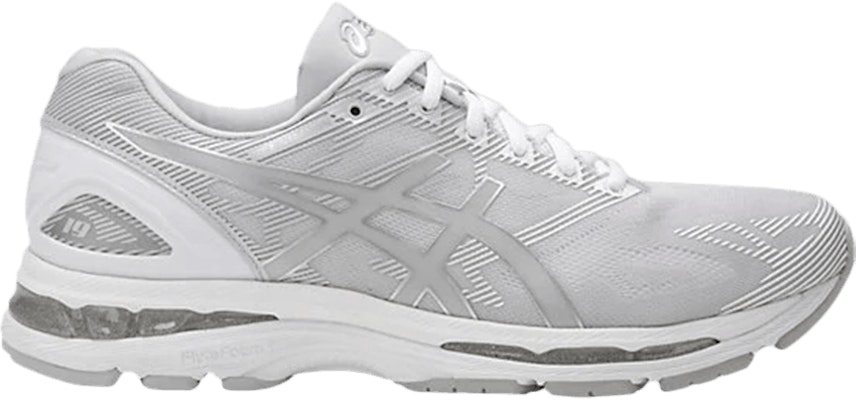 Asics gel nimbus 19 grey best sale