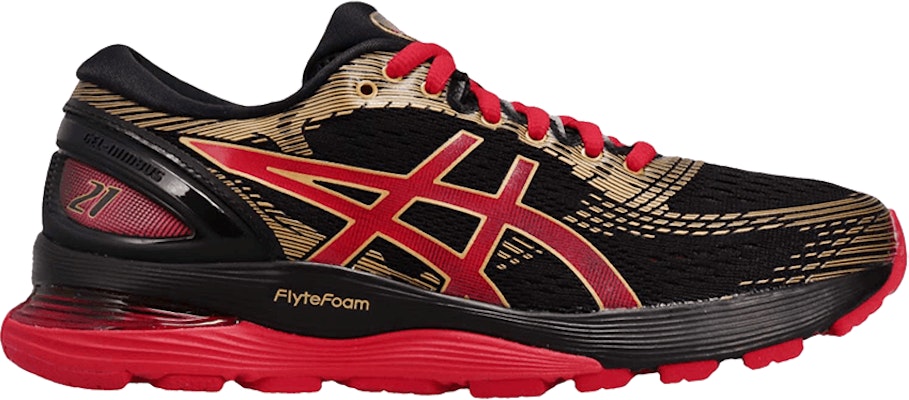 Women ASICS Gel Nimbus 21 Classic Red 1012A235001 1012A235001