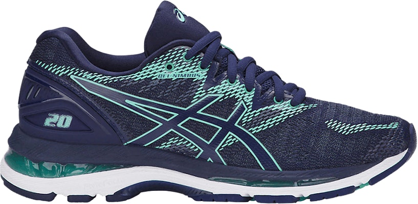 Asics women's gel nimbus 20 indigo blue sale
