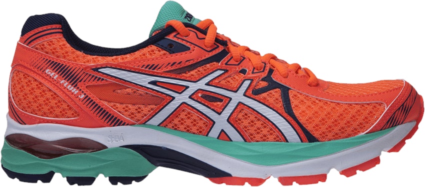 Women ASICS Gel Flux 3 Flash Coral Aqua Mint T664N 0601 T664N