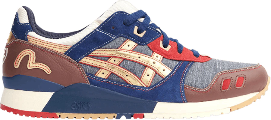 Evisu x ASICS Gel Lyte 3 Metallic Gold EVISU GEL LYTE 3 GOLD