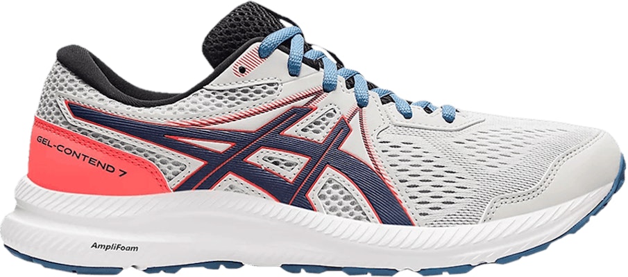 ASICS Gel Contend 7 4E Wide Glacier Grey Thunder Blue 1011B039