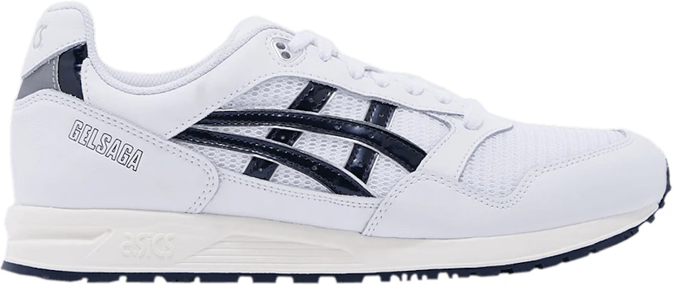 Asics gel hotsell saga midnight white