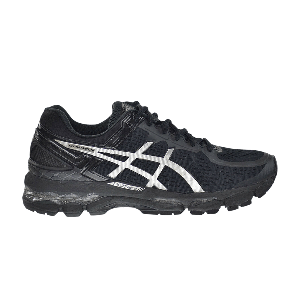 Women ASICS Gel Kayano 22 Onyx Silver T597N 9993 T597N 9993