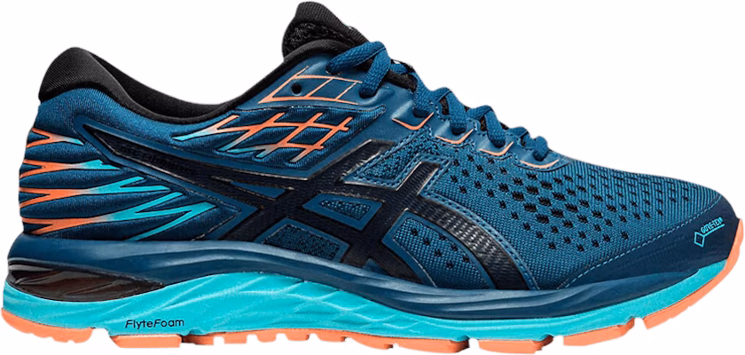 Women ASICS Gel Cumulus 21 G TX Mako Blue 1012A487 400