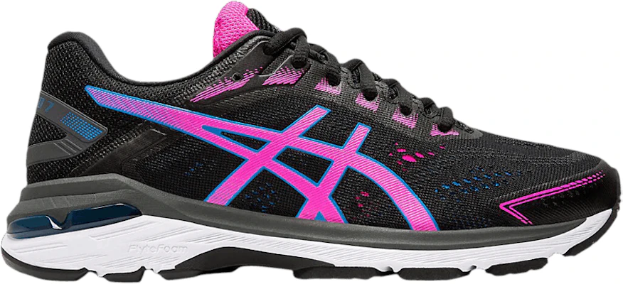 Women ASICS GT 2000 7 Black Pink Glow 1012A554 001 1012A554