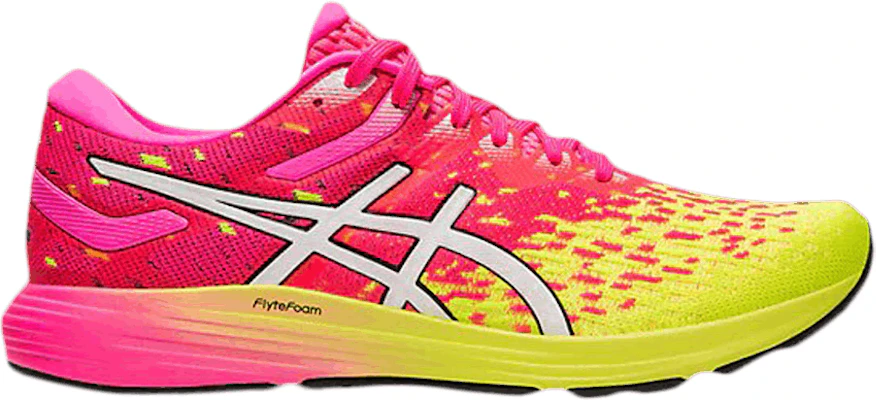 Asics pink yellow outlet