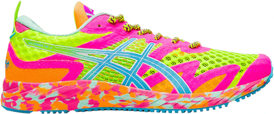 Women ASICS Gel Noosa Tri 12 Safety Yellow Aquarium 1012A578