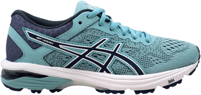 Women ASICS GT 1000 6 Porcelain Blue T7A9N 1456 T7A9N 1456