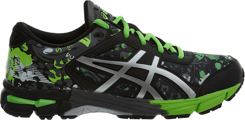Grade School ASICS Gel Noosa TRi 11 Green Gecko C603N 9793