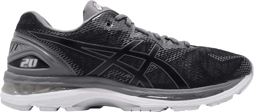 Asics nimbus 20 black mens online