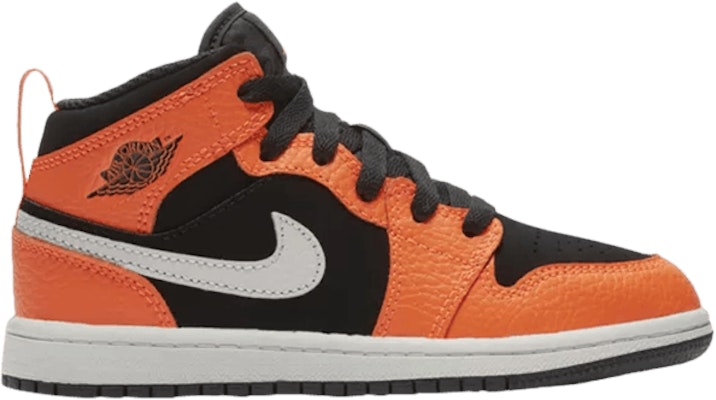 Preschool Air Jordan 1 Mid Black Cone 640734 062 640734 062