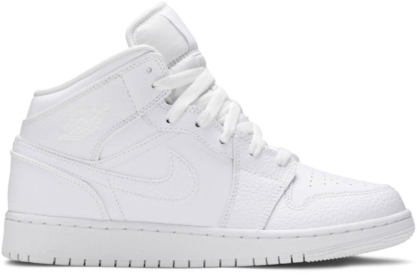 Air jordan 1 mid 2025 gs white