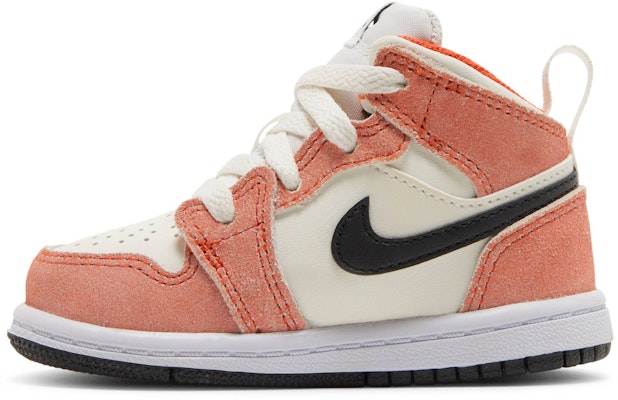 (TD) Air Jordan 1 Mid SE 'Suede Oranye' DV1340-800 Lookbook (TD) Air Jordan 1 Mid SE 'Suede Oranye' DV1340-800