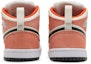 Details for (TD) Air Jordan 1 Mid SE 'Orange Suede' Lelaki Wanita Kasut Sukan DV1340-800