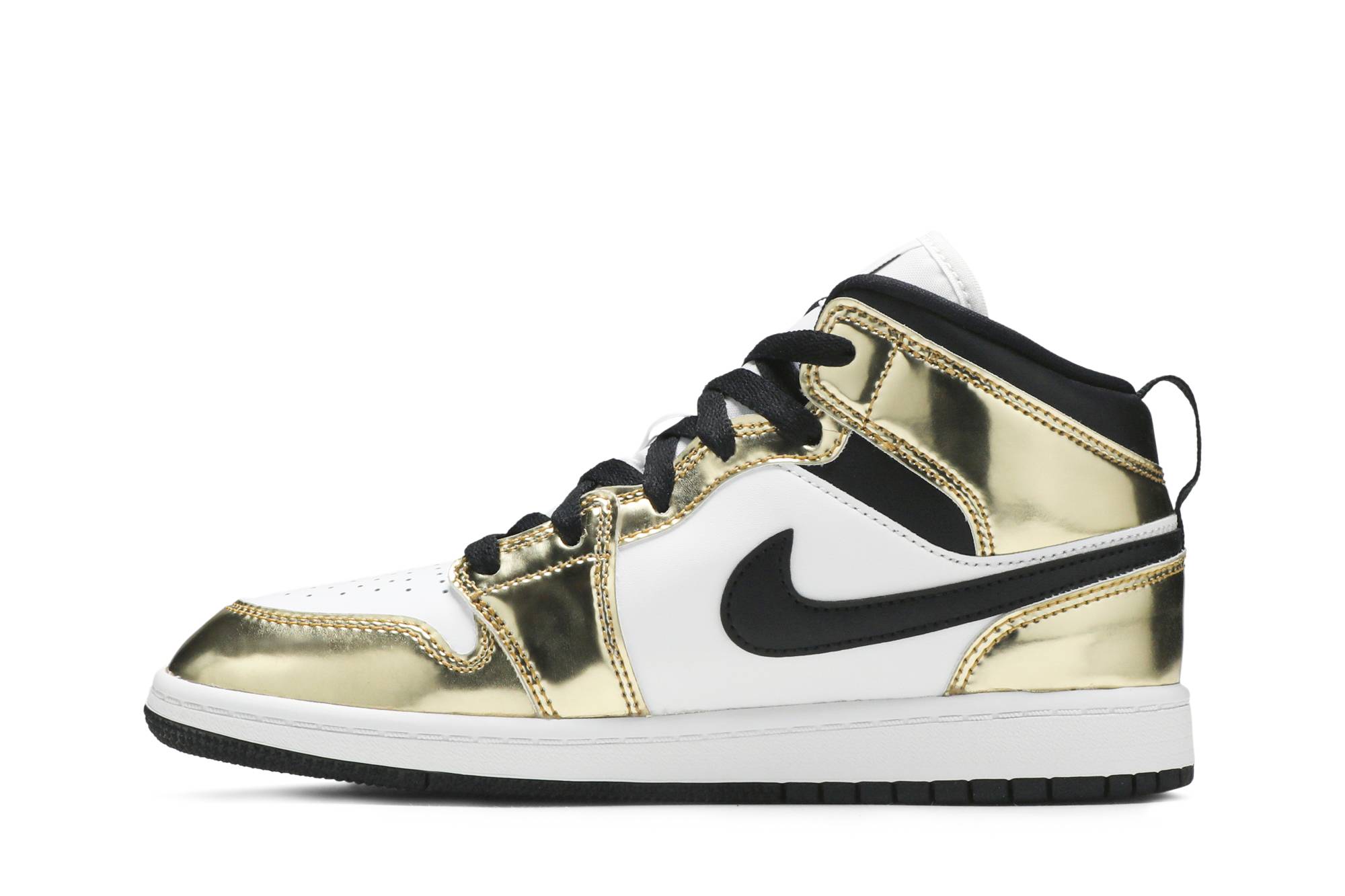 jordan one mid gold