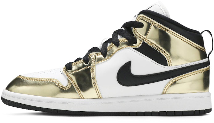 Air Jordan 1 Mid SE 'Metallic Gold' (PS) - DC1422-700 - Novelship