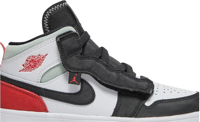 (Preschool) Air Jordan 1 Mid ALT 'Red Black Toe' AR6351-100 Order (Preschool) Air Jordan 1 Mid ALT 'Red Black Toe' AR6351-100
