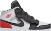 Order (PS) Air Jordan 1 Mid ALT 'Red Black Toe' Merah Hitam. AR6351-100