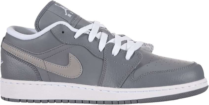 (Grade School) Air Jordan 1 Low 'Cool Grey' 553560-003 - 553560-003 - Novelship